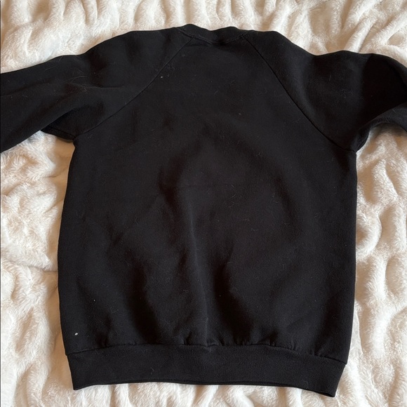 Jerzees Black Halloween Graphic Crewneck Sweater - Picture 3 of 3